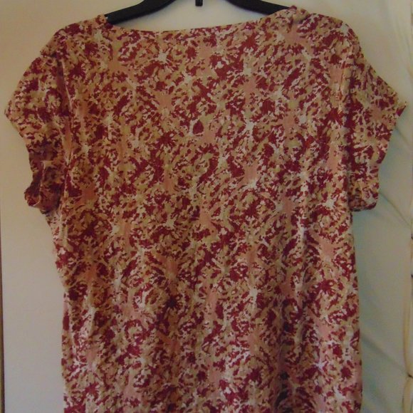 Pink Marbled Blouse - Picture 3 of 3
